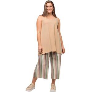 Ulla Popken , Damer, stora storlekar, longtop naturlig färgning, Beige, 50-52 Ulla Popken , Damer, stora storlekar, longtop naturlig färgning, Beige, 50-52