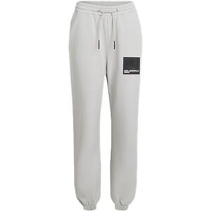 KARL LAGERFELD JEANS , Dam, Box Logo Swatpant, Regular Fit, Grå, L KARL LAGERFELD JEANS , Dam, Box Logo Swatpant, Regular Fit, Grå, L