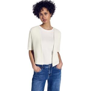 Street One stickad look jacka, Vit, 40 Street One stickad look jacka, Vit, 40