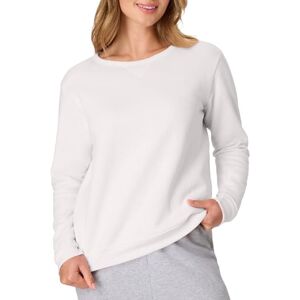 Hanes Damtröja i fleece v-ringad, Vitt, L Hanes Damtröja i fleece v-ringad, Vitt, L