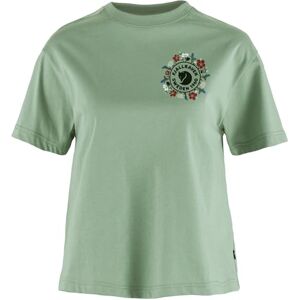 Fjällräven FJALLRAVEN 14600213-674 Fjällblomster logotyp T-shirt W T-shirt dam Misty Green Storlek L, Misty Green, L Fjällräven FJALLRAVEN 14600213-674 Fjällblomster logotyp T-shirt W T-shirt dam Misty Green Storlek L, Misty Green, L