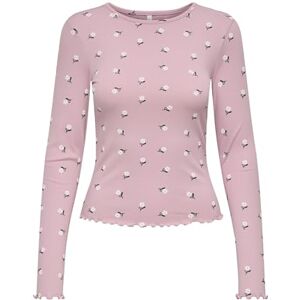 ONLY Onlina L/S O-hals topp JRS, Keepsake Lilac, XS ONLY Onlina L/S O-hals topp JRS, Keepsake Lilac, XS