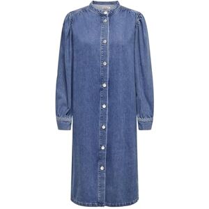 ONLY Onlbeate L/S midiklänning DNM, Mellanblå denim, XL ONLY Onlbeate L/S midiklänning DNM, Mellanblå denim, XL
