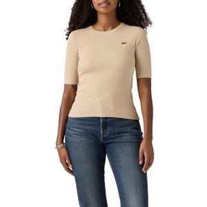 Levi's Luca Slim T-shirt för kvinnor, Safari, XS Levi's Luca Slim T-shirt för kvinnor, Safari, XS