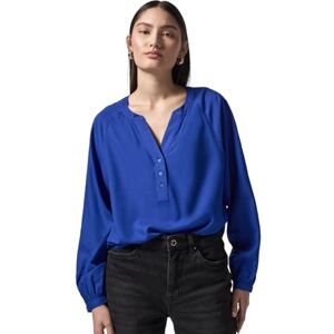 Street One Studio Raglan-blus i enfärgad, Force Blue, 40 Street One Studio Raglan-blus i enfärgad, Force Blue, 40