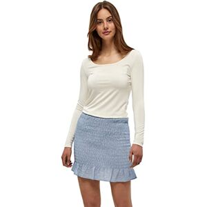 DESIRES Dam Giselle långärmad smal t-shirt, Gardenia, S DESIRES Dam Giselle långärmad smal t-shirt, Gardenia, S