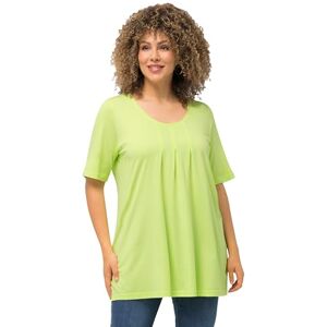 Ulla Popken damkläder plus storlek kurvig väsentlig frontveckad t-shirt 796473, Limegrönt, 46-48 Ulla Popken damkläder plus storlek kurvig väsentlig frontveckad t-shirt 796473, Limegrönt, 46-48