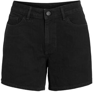 Vila dam Vijaf Rw Shorts-Noos, svart denim, 8, Svart denim, 34 Vila dam Vijaf Rw Shorts-Noos, svart denim, 8, Svart denim, 34