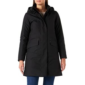 Geox Women's W GENDRY jacka, svart, 42 Geox Women's W GENDRY jacka, svart, 42