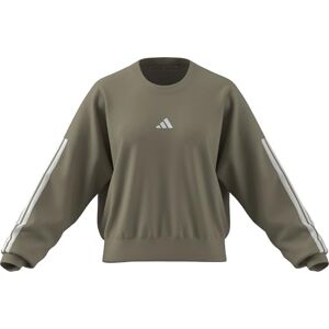 adidas Kobiety ESSENTIALS 3-STRIPES FRENCH TERRY SWEATSHIRT, Wonder Cargo/white, M adidas Kobiety ESSENTIALS 3-STRIPES FRENCH TERRY SWEATSHIRT, Wonder Cargo/white, M
