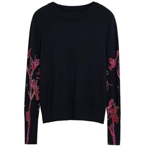 Desigual Tröja för kvinnor, Svart, S Desigual Tröja för kvinnor, Svart, S