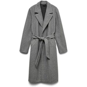 VERO MODA Damer Vmfortuneaya Long Coat Ga Noos lång kappa, Medium grå melerad, XS VERO MODA Damer Vmfortuneaya Long Coat Ga Noos lång kappa, Medium grå melerad, XS