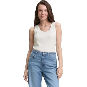 TOM TAILOR damtopp, 10315 viskande vit, L TOM TAILOR damtopp, 10315 viskande vit, L