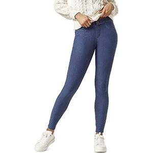 HUE Damer ultramjuk fleece fodrad denim leggings strumpor, Medium tvätt, XL HUE Damer ultramjuk fleece fodrad denim leggings strumpor, Medium tvätt, XL