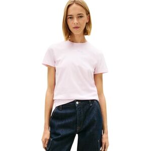 Tommy Jeans dam Tjw Reg Essential Logo 2 Tee Ext Dw0Dw21842 S/S t-shirt, rosa (tidig rosa), XXS Tommy Jeans dam Tjw Reg Essential Logo 2 Tee Ext Dw0Dw21842 S/S t-shirt, rosa (tidig rosa), XXS