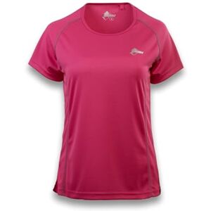 Ande Bobbio T-shirt för dam – andningsbar teknisk T-shirt för utomhusbruk, Fuchsia, L Ande Bobbio T-shirt för dam – andningsbar teknisk T-shirt för utomhusbruk, Fuchsia, L