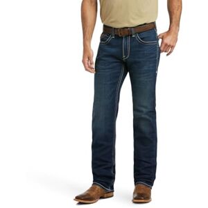 ARIAT M5 Straight Stretch Remming-Jeans, stapelbara raka ben, Ford, 40 W/32 L, Ford, 40W / 32L ARIAT M5 Straight Stretch Remming-Jeans, stapelbara raka ben, Ford, 40 W/32 L, Ford, 40W / 32L