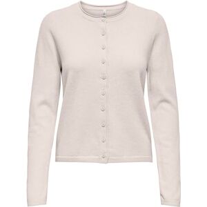 ONLY Onlloyal Life Ls O-hals knapp Cardi KNT, Moonbeam, XS ONLY Onlloyal Life Ls O-hals knapp Cardi KNT, Moonbeam, XS