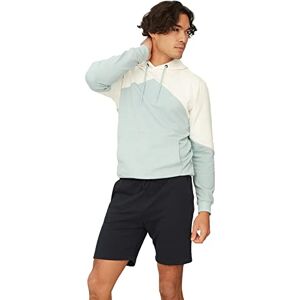 Trendyol Mäns vanliga passform shorts & bermuda casual shorts, marinblå, medium Trendyol Mäns vanliga passform shorts & bermuda casual shorts, marinblå, medium