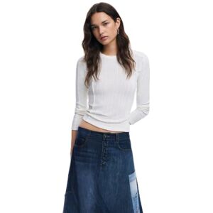 Desigual REPRIS_TS_Charm, 1000 vit, L, Vit, L Desigual REPRIS_TS_Charm, 1000 vit, L, Vit, L