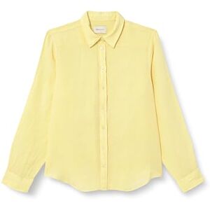 GANT REG LINEN SHIRT, Dusty Light Yellow, 42 GANT REG LINEN SHIRT, Dusty Light Yellow, 42