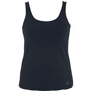 GINA LAURA Top, Uni, Abgerundeter Saum väst GINA LAURA Top, Uni, Abgerundeter Saum väst