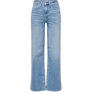 ONLY jeansbyxor dam, Ljusblå denim, XXL / 30L ONLY jeansbyxor dam, Ljusblå denim, XXL / 30L