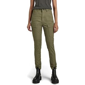G-STAR RAW Dam Kafey Cargo Ultra High Skinny Pants, Grön (Shadow Olive C105-B230), 27 W/34 L G-STAR RAW Dam Kafey Cargo Ultra High Skinny Pants, Grön (Shadow Olive C105-B230), 27 W/34 L