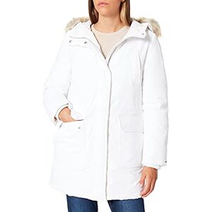 Tommy Jeans Dam DW0DW11092 Jacka, Vit, XL Tommy Jeans Dam DW0DW11092 Jacka, Vit, XL