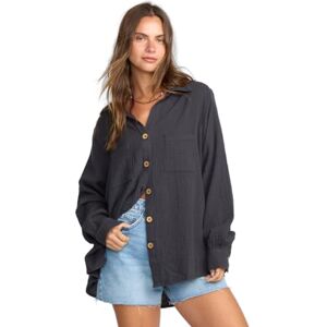 BILLABONG Tröja Swell blus dam svart S BILLABONG Tröja Swell blus dam svart S