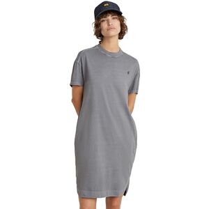 G-STAR Overdyed Loose T-shirt, klänning wmn, Grå (Correct Winter Grey Gd D24483-d610-g490), XS G-STAR Overdyed Loose T-shirt, klänning wmn, Grå (Correct Winter Grey Gd D24483-d610-g490), XS