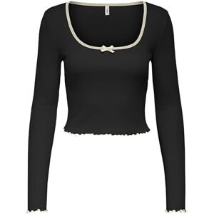 ONLY Onllaila L/S Top JRS, svart, XS ONLY Onllaila L/S Top JRS, svart, XS