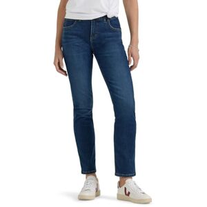 Lee Women's Ultra Lux Comfort with Flex Motion Slim Straight Jean with Ever Fit, Dark Dream, 12 Lee Women's Ultra Lux Comfort with Flex Motion Slim Straight Jean with Ever Fit, Dark Dream, 12