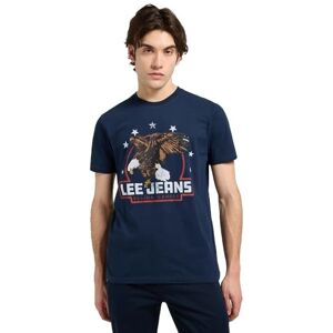 Lee Essential Graphic Tee, Rivet Navy, M Lee Essential Graphic Tee, Rivet Navy, M