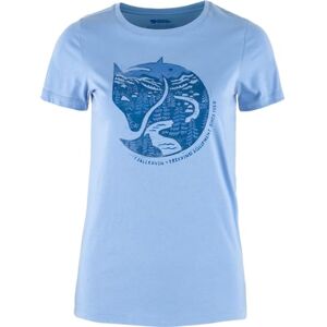 Fjällräven Fjallraven 89849-537 Arctic Fox Print T-shirt W T-shirt damer Ultramarine storlek S, Ultraamarin, S Fjällräven Fjallraven 89849-537 Arctic Fox Print T-shirt W T-shirt damer Ultramarine storlek S, Ultraamarin, S