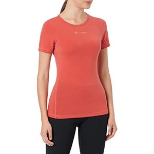 Champion Dam C-tech Small Script logo T-shirt, Korall, M Champion Dam C-tech Small Script logo T-shirt, Korall, M