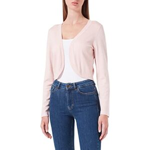 KAFFE dam långärmad bolero shorts shoulder jacka öppen framsida, orange KAFFE dam långärmad bolero shorts shoulder jacka öppen framsida, orange