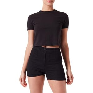 Koton dam ficka detalj jean shorts, Svart, 34 SE Koton dam ficka detalj jean shorts, Svart, 34 SE