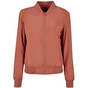 Urban Classics Dambomberjacka Ladies Light Bomberjacka, lätt flygarjacka för kvinnor i många färger, storlekar XS – XL, Terrakotta, L Urban Classics Dambomberjacka Ladies Light Bomberjacka, lätt flygarjacka för kvinnor i många färger, storlekar XS – XL, Terrakotta, L