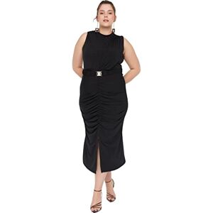 Trendyol Curve Plus Size Klänning Svart, Svart, 3XL Trendyol Curve Plus Size Klänning Svart, Svart, 3XL
