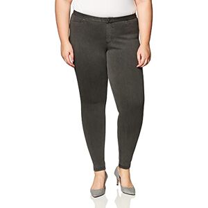HUE Damer super slät denim leggings, gjutjärn tvätt, XL HUE Damer super slät denim leggings, gjutjärn tvätt, XL