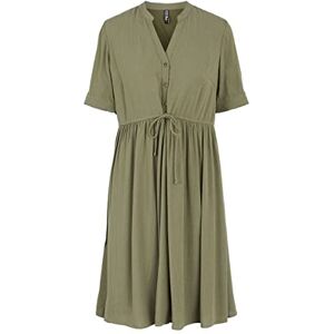 PIECES MAMALICIOUS Pcotena Ss Dress Noos Bc, Djupt ljus grön, XS PIECES MAMALICIOUS Pcotena Ss Dress Noos Bc, Djupt ljus grön, XS