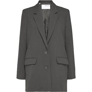 SELECTED FEMME SLFRITA LS Relaxed Blazer DGM NOOS, Mörkgrå melange, 40 SELECTED FEMME SLFRITA LS Relaxed Blazer DGM NOOS, Mörkgrå melange, 40