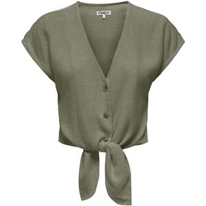 ONLY damblus 15322270 djupt ljus grön M, Grön fläta, M ONLY damblus 15322270 djupt ljus grön M, Grön fläta, M