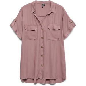 VERO MODA VMBUMPY S/S Shirt WVN GA NOOS, Nostalgi ros, S VERO MODA VMBUMPY S/S Shirt WVN GA NOOS, Nostalgi ros, S