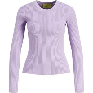 JJXX Jxjodi tight crew neck stickad, Lilac Breeze, M JJXX Jxjodi tight crew neck stickad, Lilac Breeze, M