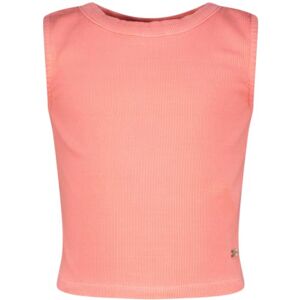 Vingino flickor Basic-crop Rib Top T-shirt, Neon persika, 12 år Vingino flickor Basic-crop Rib Top T-shirt, Neon persika, 12 år