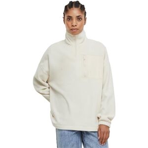 Urban Classics Damtröja, polar, fleece, troyer, sweatshirt, sand, S Urban Classics Damtröja, polar, fleece, troyer, sweatshirt, sand, S