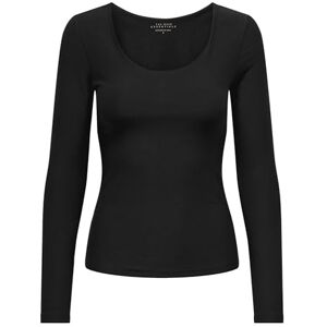 ONLY ONLCHOICE L/S 2-vägs oval hals toppbox JRS, svart, M ONLY ONLCHOICE L/S 2-vägs oval hals toppbox JRS, svart, M