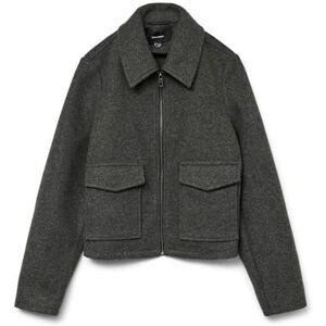 VERO MODA dam Vmsafir Short Jacka Ga Noos, mörkgrå melange, x_s, Mörkgrå melange, x_s VERO MODA dam Vmsafir Short Jacka Ga Noos, mörkgrå melange, x_s, Mörkgrå melange, x_s